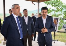 Участники заседания Координационного штаба ознакомились с заложенными в Ходжалы интенсивными садоводческими хозяйствами (ФОТО)