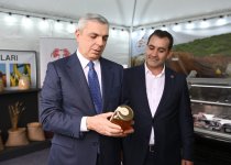 В Ходжалы состоялось ознакомление с животноводческим комплексом "Qoç Ət" (ФОТО)