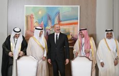 Президент Ильхам Алиев принял делегацию в составе руководителей структур-членов Арабской координационной группы (ФОТО)
