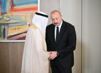 Президент Ильхам Алиев принял делегацию в составе руководителей структур-членов Арабской координационной группы (ФОТО)