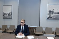 Джейхун Байрамов провел обсуждения с послом Швеции (ФОТО)