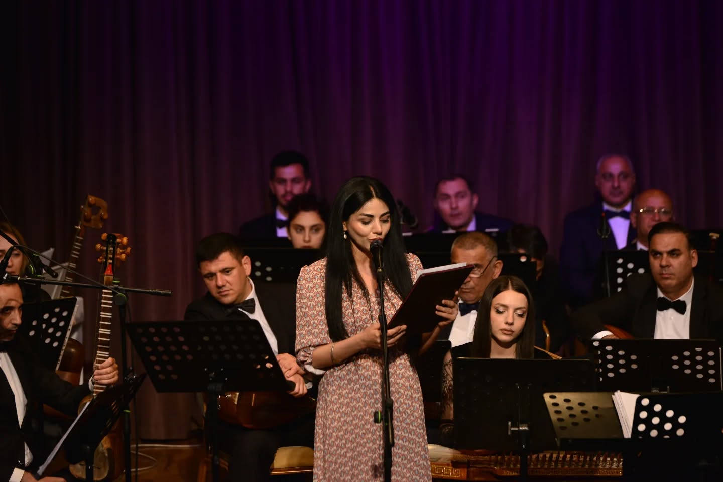 95 лет служения музыке - концерт оркестра имени Саида Рустамова (ФОТО)