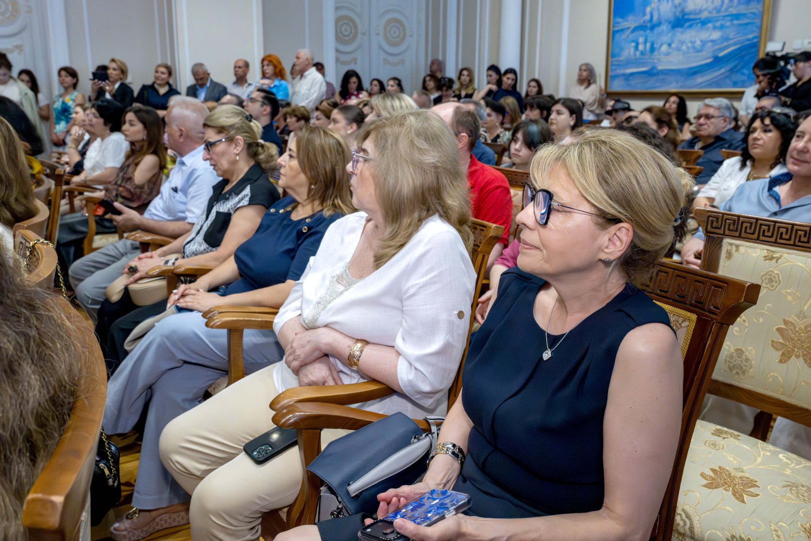 Состоялось открытие выставки, посвящённой 100-летию народного художника Эльбея Рзагулиева (ФОТО)