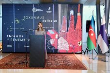 В Музее ковра открылась выставка финского текстиля "Нити воспоминаний" (ФОТО)