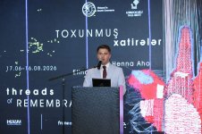 В Музее ковра открылась выставка финского текстиля "Нити воспоминаний" (ФОТО)
