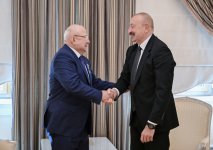 Президент Ильхам Алиев вручил орден «Достлуг» известному общественно-политическому деятелю Дагестана Курбану Курбанову (ФОТО)