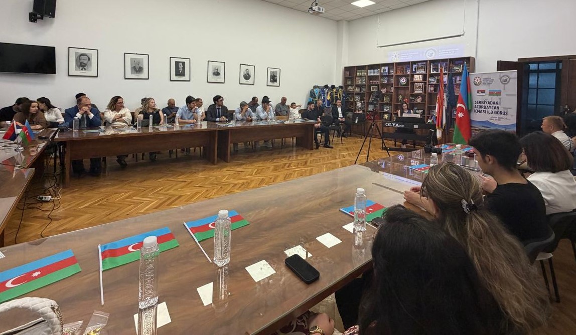 Госкомитет по работе с диаспорой провел встречу с азербайджанской общиной в Сербии (ФОТО)