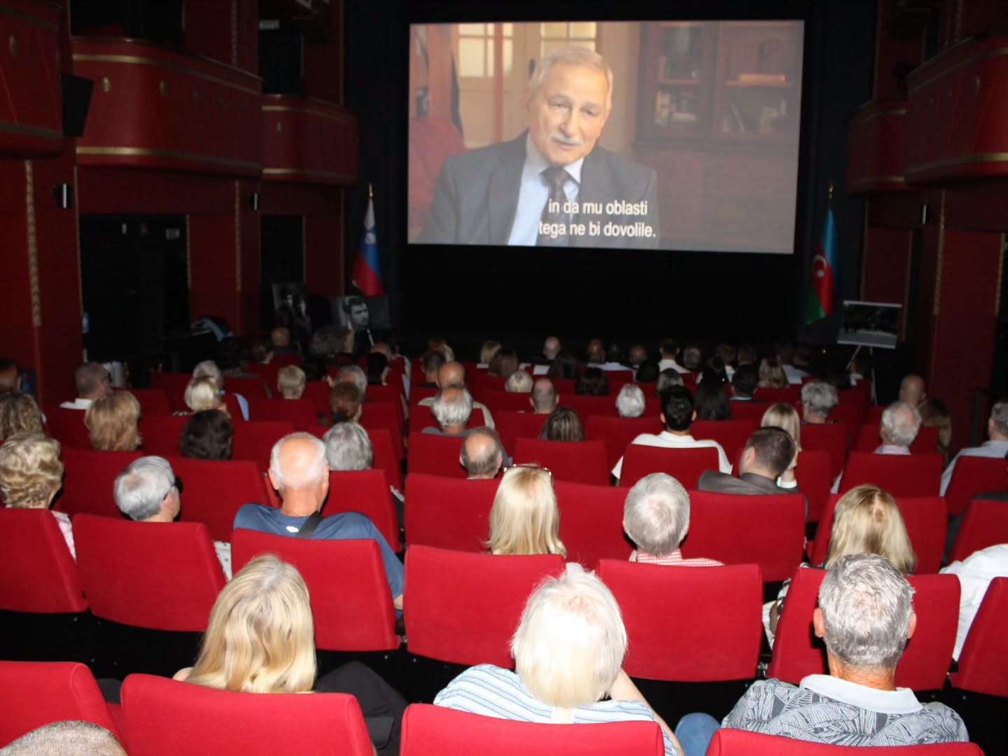 В Любляне состоялась премьера фильма "Их Мехди, наш Михайло" (ФОТО)
