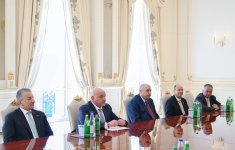 Президент Ильхам Алиев принял делегацию Палаты представителей Иорданского Хашимитского Королевства (ФОТО)