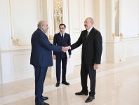 Президент Ильхам Алиев принял делегацию Палаты представителей Иорданского Хашимитского Королевства (ФОТО)