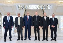 Президент Ильхам Алиев принял делегацию Палаты представителей Иорданского Хашимитского Королевства (ФОТО)