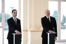 С участием Президента Ильхама Алиева и Президента Сердара Бердымухамедова в онлайн-формате состоялась церемония передачи в дар нефтяного танкера «Достлуг» (ФОТО/ВИДЕО)