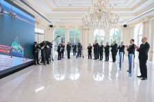 С участием Президента Ильхама Алиева и Президента Сердара Бердымухамедова в онлайн-формате состоялась церемония передачи в дар нефтяного танкера «Достлуг» (ФОТО/ВИДЕО)