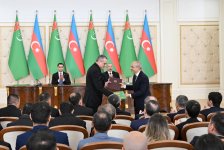 Состоялся обмен азербайджано-туркменскими документами (ФОТО)