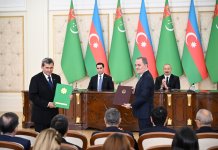 Состоялся обмен азербайджано-туркменскими документами (ФОТО)