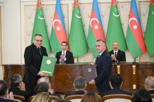 Состоялся обмен азербайджано-туркменскими документами (ФОТО)