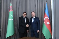 Обсуждены перспективы развития отношений между Азербайджаном и Туркменистаном (ФОТО)