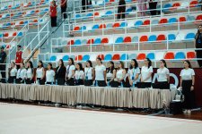 В Баку в рамках Республиканской спортивной олимпиады школьников стартовали соревнования по художественной гимнастике (ФОТО)