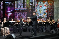 От имени Президента Ильхама Алиева дан государственный прием в честь Президента Туркменистана (ФОТО)