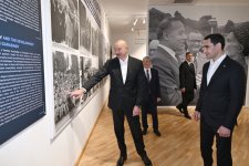 Президент Ильхам Алиев и Президент Сердар Бердымухамедов ознакомились в Шуше с выставкой "Гейдар Алиев и Карабах" (ФОТО)