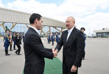 Завершился государственный визит Президента Туркменистана Сердара Бердымухамедова в Азербайджан (ФОТО)