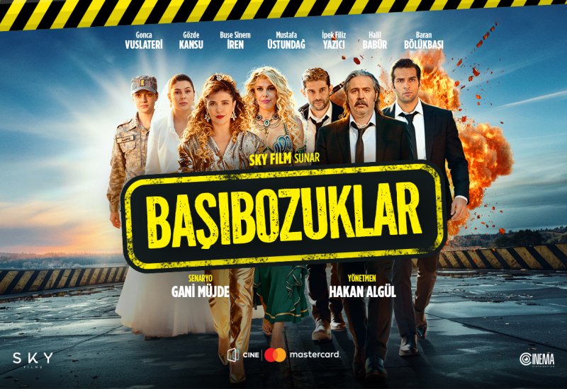В сети кинотеатров CineMastercard стартует новая турецкая комедия "Başıbozuklar" (ВИДЕО)