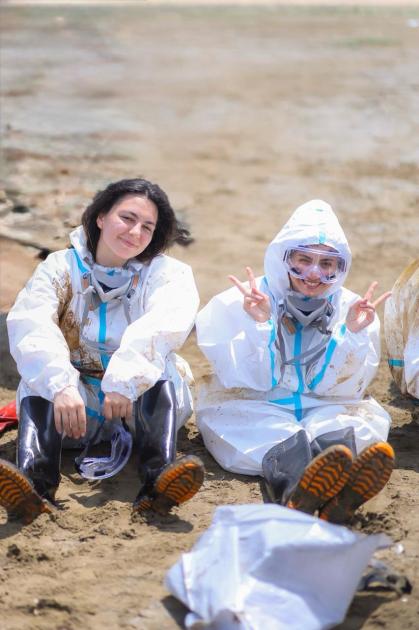 По инициативе Лейлы Алиевой в жилом массиве Дюбенди организована акция по очистке (ФОТО)