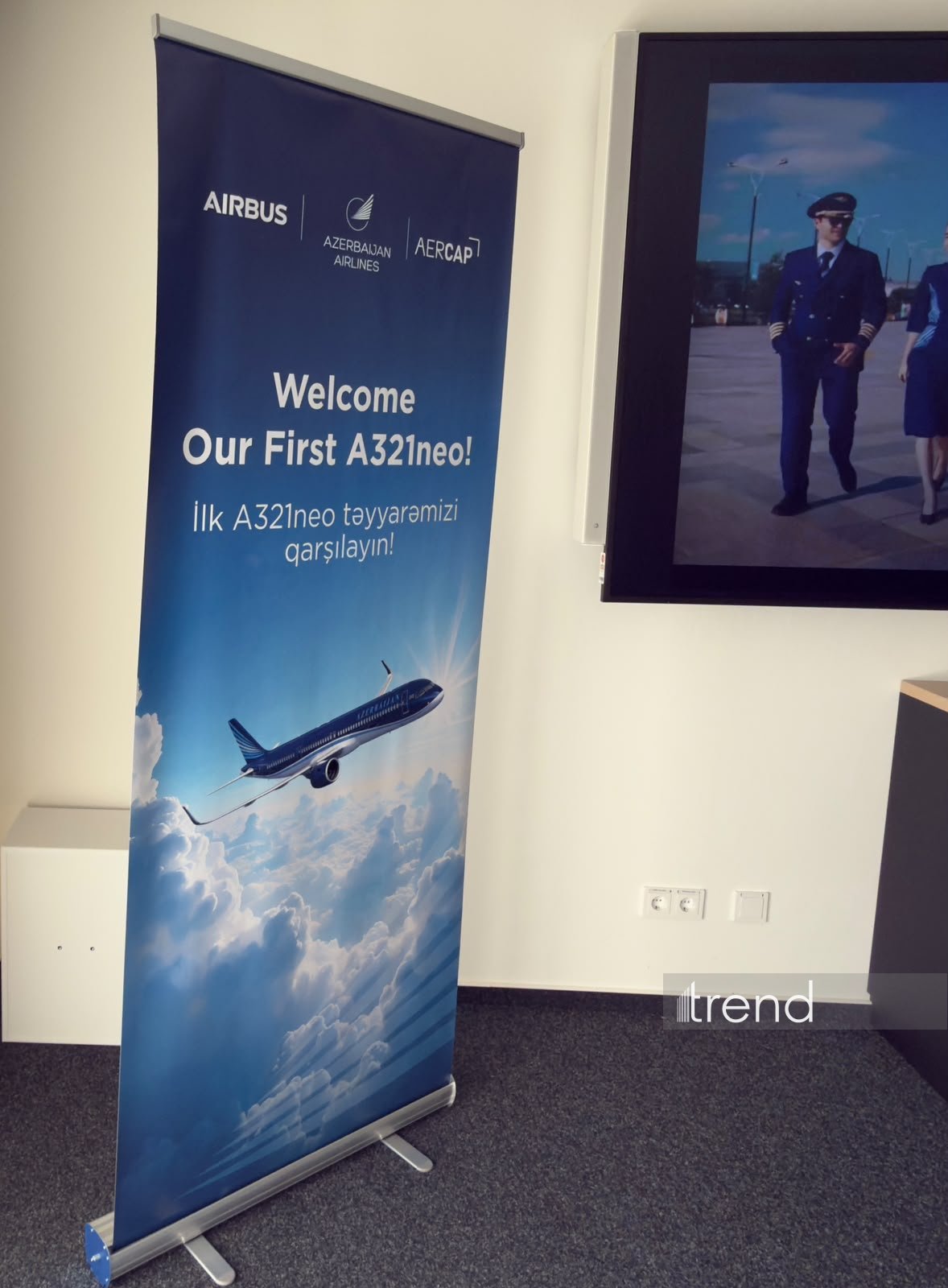 В Гамбурге стартовал медиатур по случаю передачи AZAL первого самолета A321neo (ФОТО)