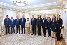 Сахиба Гафарова провела встречу с Зией Озтюрклером (ФОТО)