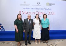 Вице-президент Фонда Гейдара Алиева Лейла Алиева приняла участие во II Дне выпуска проекта «Поддержка образования девочек» (ФОТО)