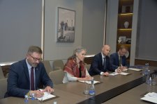 Эльнур Мамедов провел обсуждения со спецпредставителем Евросоюза (ФОТО)