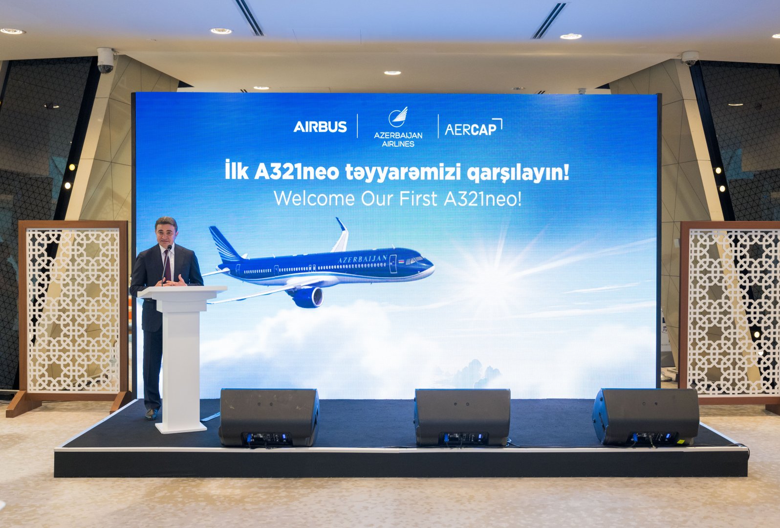 AZAL расширяет свой авиапарк, пополнив его первым Airbus A321neo нового поколения (ФОТО/ВИДЕО)