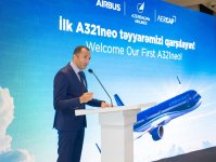 AZAL расширяет свой авиапарк, пополнив его первым Airbus A321neo нового поколения (ФОТО/ВИДЕО)