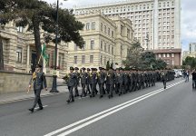 В Азербайджане в День Вооруженных сил организованы шествия военнослужащих (ФОТО)