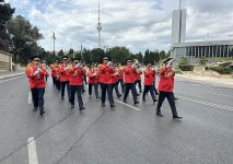 В Азербайджане в День Вооруженных сил организованы шествия военнослужащих (ФОТО)