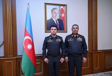 В минобороны Азербайджана состоялась церемония в связи с вручением высших воинских званий (ФОТО)