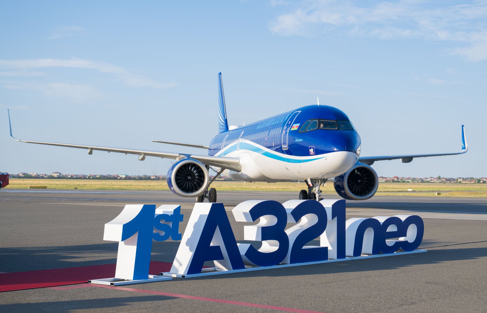 AZAL расширяет свой авиапарк, пополнив его первым Airbus A321neo нового поколения (ФОТО/ВИДЕО)