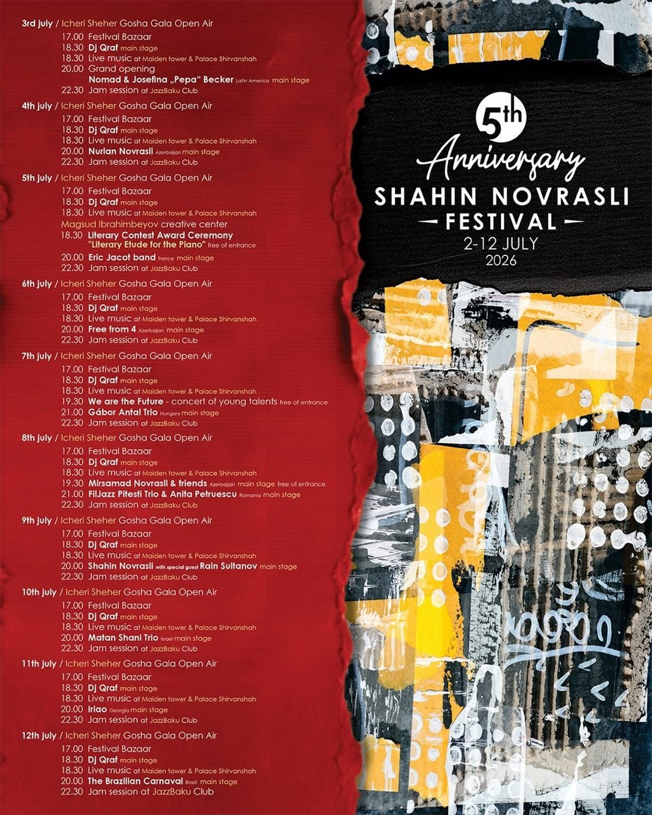 В старинной части Баку пройдет Shahin Novrasli Festival (ФОТО)