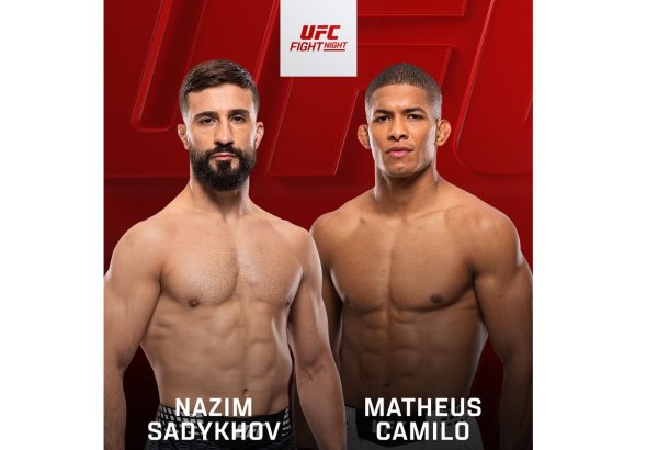 Назим Садыхов потерпел поражение на турнире UFC в Баку