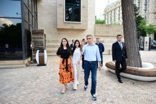Лейла Алиева и Арзу Алиева приняли участие в церемониях открытия и презентациях в Приморском национальном парке (ФОТО)