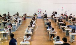 В Доме Азербайджана в Марнеули прошел бесплатный пробный экзамен для абитуриентов по программе «1+4» (ФОТО)