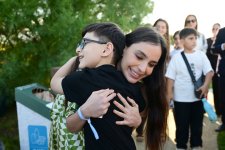 Лейла Алиева и Алена Алиева приняли участие в благотворительном фестивале (ФОТО)