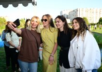 Лейла Алиева и Алена Алиева приняли участие в благотворительном фестивале (ФОТО)