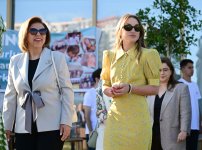 Лейла Алиева и Алена Алиева приняли участие в благотворительном фестивале (ФОТО)
