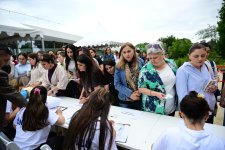 Лейла Алиева и Алена Алиева приняли участие в благотворительном фестивале (ФОТО)
