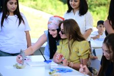 Лейла Алиева и Алена Алиева приняли участие в благотворительном фестивале (ФОТО)