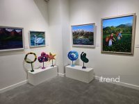 В Баку открылась красочная экспозиция Gulnar Art Studio под названием "Разные взгляды" (ФОТО)