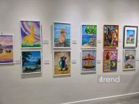 В Баку открылась красочная экспозиция Gulnar Art Studio под названием "Разные взгляды" (ФОТО)