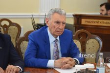 В Президентской библиотеке прошла презентация книги Аслана Асланова «Уроки государственности и дипломатии Гейдара Алиева» (ФОТО)