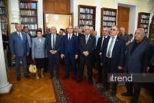 Проходит презентация книги Аслана Асланова "Уроки государственности и дипломатии Гейдара Алиева. Книга I" (ФОТО)